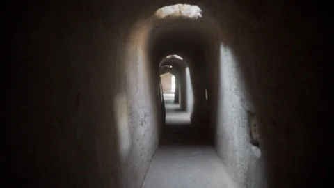 Ancient temples in Mandu India Stock Footage 111495207