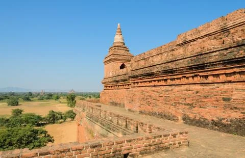 Ancient temples, myanmar Stock Photos