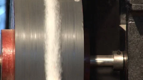 Ancient Textile Machinery Stock-Footage 128388580