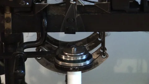 Ancient Textile Machinery Stock Footage 128388584