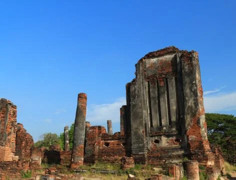 Ancient thai temple Stock Photos