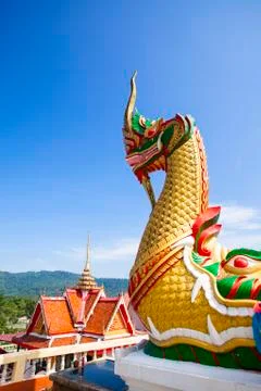 Ancient Thai temple. Stock Photos