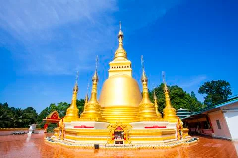 Ancient Thai temple. Stock Photos
