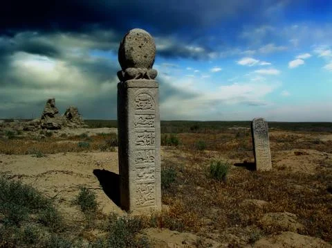 Ancient tomb Stock Photos