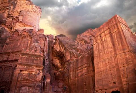 Ancient tombs 写真素材