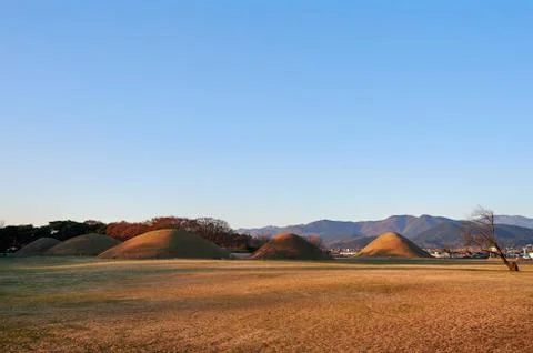 Ancient tombs Stock Photos