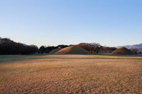 Ancient tombs 스톡 사진