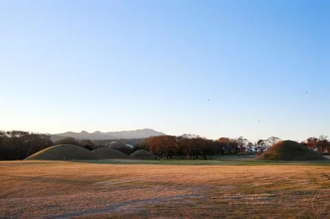 Ancient tombs Stock Photos