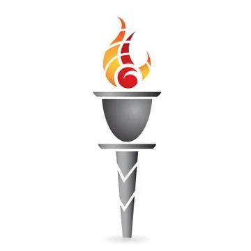 Ancient torch イラスト素材