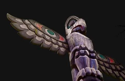 The Ancient Totem Stock Photos