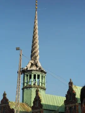 Ancient Tower in Copen Hagen Stock Photos