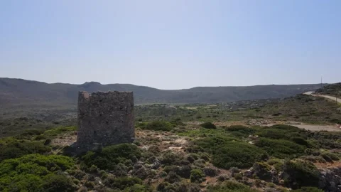 Ancient tower Video stock 267010789