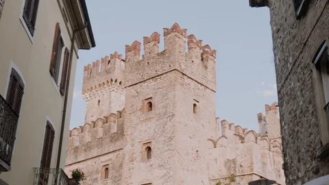 An Ancient Tower in Italy Stock Footage 255691379