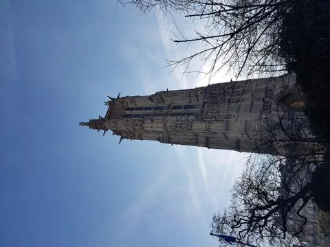 Ancient tower in Paris Stock Photos