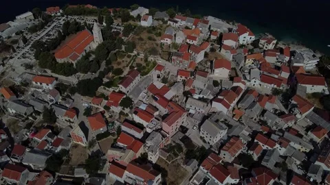 Ancient Town from sky Video stock 159067577