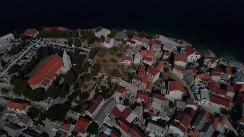 Ancient Town from sky Video stock 159067848