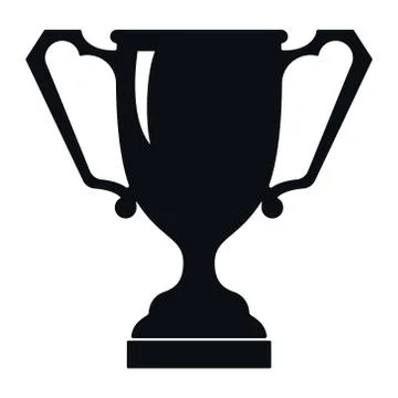 Ancient Trophy Cup Icon, Vector Illustration Stock Illustration