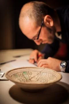 Ancient vase Stock Photos