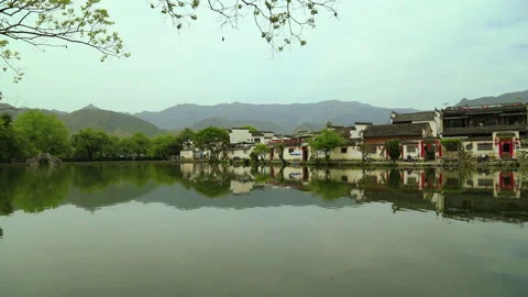 Ancient village 스톡 동영상 168002274