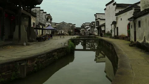 Ancient village Stock Footage 168002543