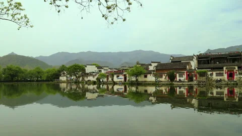 Ancient village Stock Footage 168002915