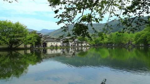 Ancient village Stock Footage 168003213
