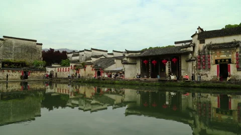 Ancient village Stock Footage 168003874