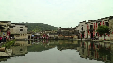 Ancient village Stock Footage 168003926