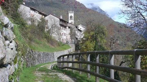 Ancient village Stock Footage 301432893