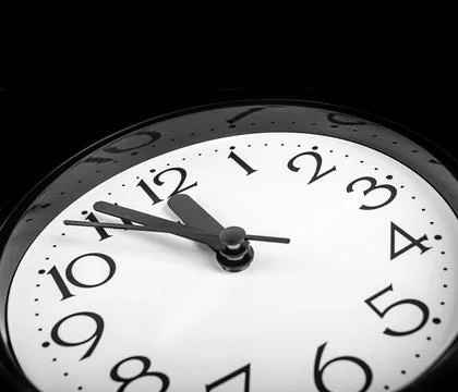 Ancient wall clock. Stock Photos