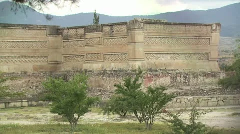 An Ancient Wall In Mexico 2 動画素材 19297814