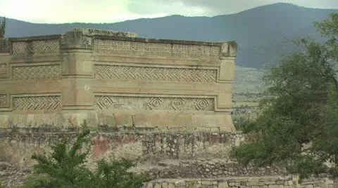 An Ancient Wall In Mexico Stock-Footage 19297655
