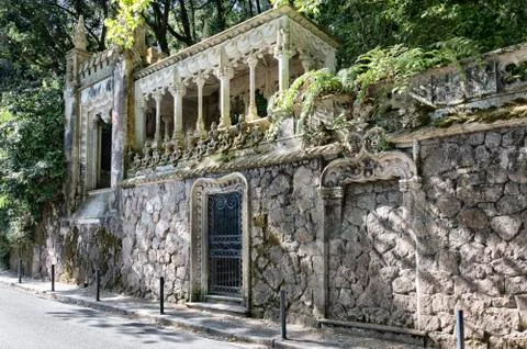 Ancient Wall of Sintra Stock-Fotos