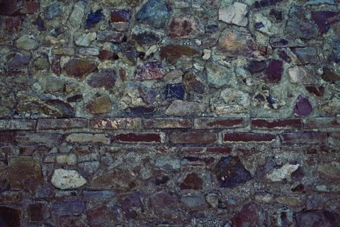 Ancient wall texture to be used as background Stock Photos