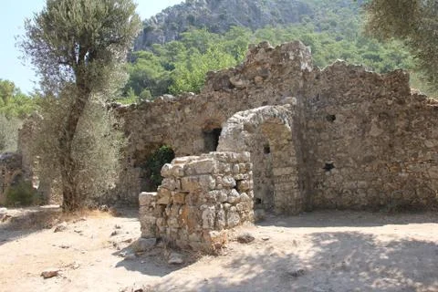 Ancient walls Stock Photos