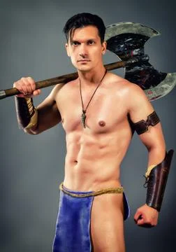 Ancient warrior Stock-Fotos