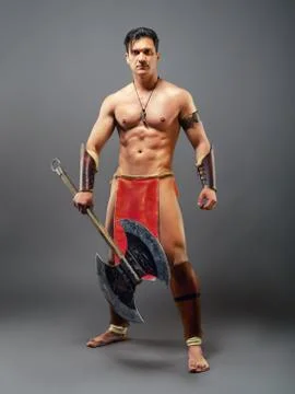 Ancient warrior Stock-Fotos