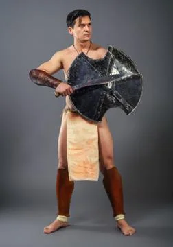 Ancient warrior. Stock-Fotos