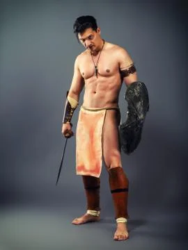 Ancient warrior Stock Photos