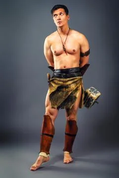 Ancient warrior. Stock Photos