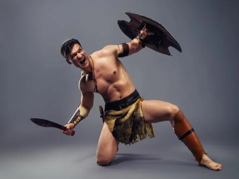 Ancient warrior Stock Photos