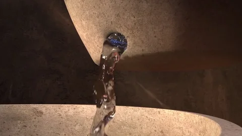 Ancient Water Clock 3D Animation Видео 74472676