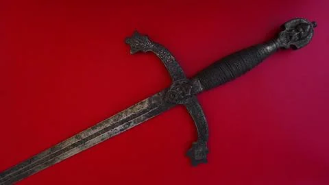 Ancient weapon, medieval weapon Stock Photos