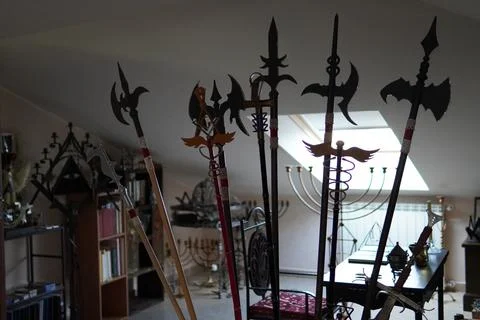 Ancient Weapons. Bladed Weapons. 스톡 사진