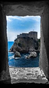 Ancient window 库存照片