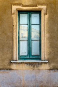 The ancient window Stock Photos