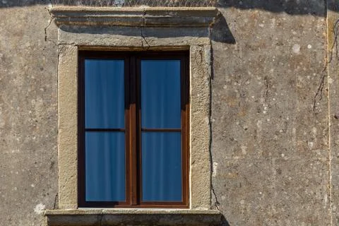 The ancient window Stock Photos