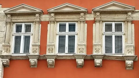 Ancient window Stock Photos