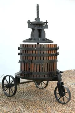 Ancient Wine Press Stock Photos