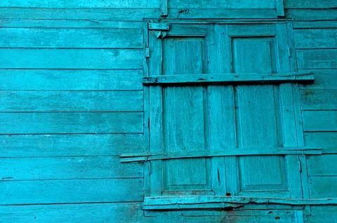 Ancient wood window Stock-Fotos